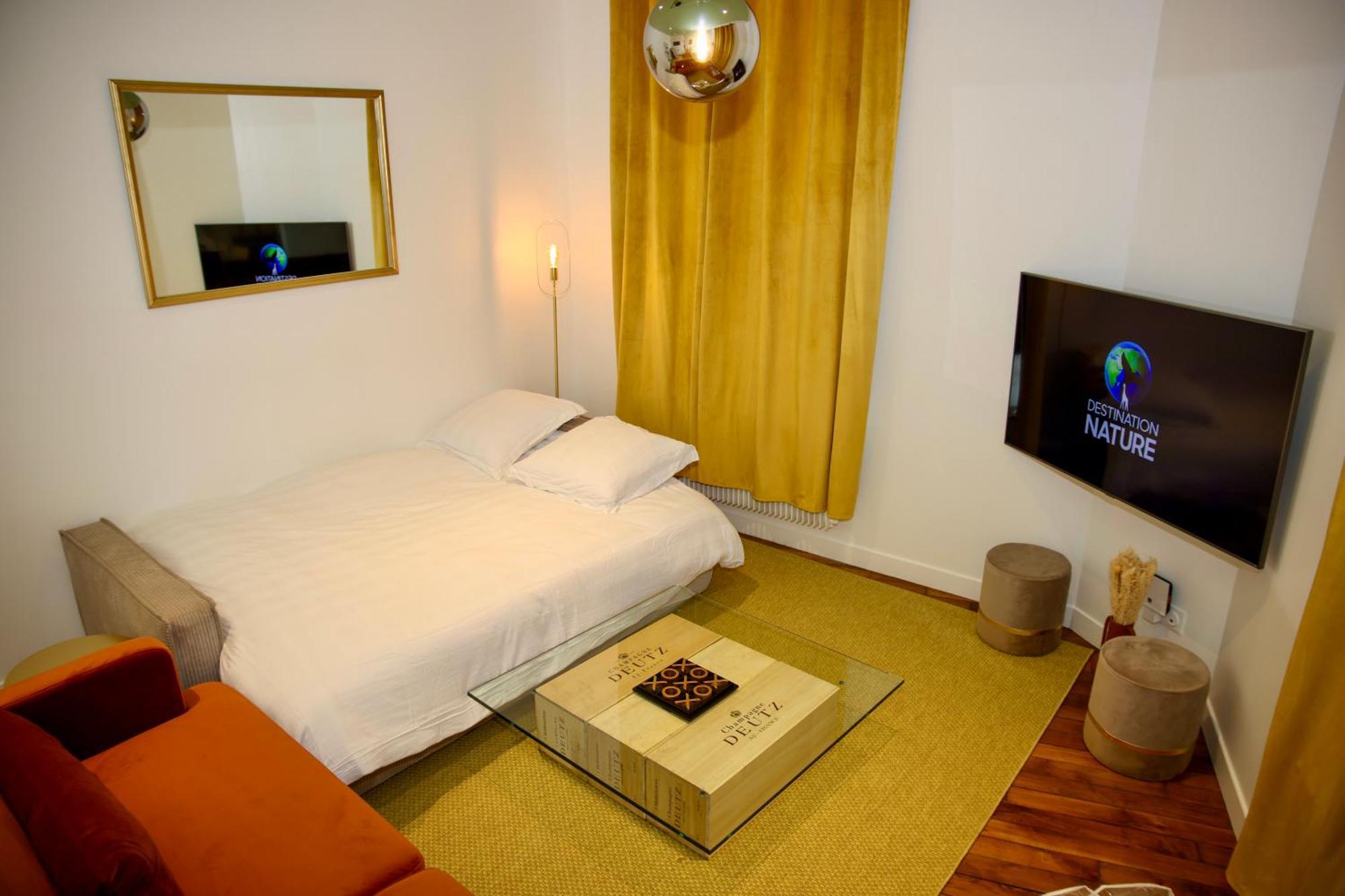 Au Coeur Du Boulingrin Appartement Reims Buitenkant foto